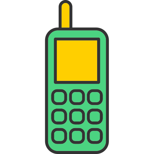 古い電話 Generic color lineal-color icon