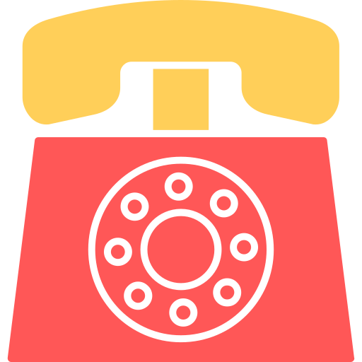 telefon Generic color fill ikona