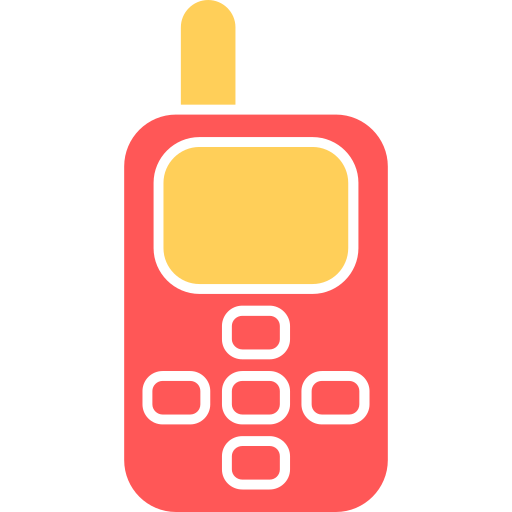 Сотовый телефон Generic color fill иконка