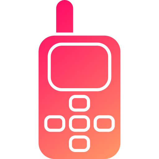 mobiltelefon Generic gradient fill icon