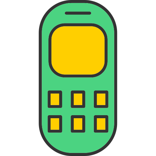 오래된 전화 Generic color lineal-color icon