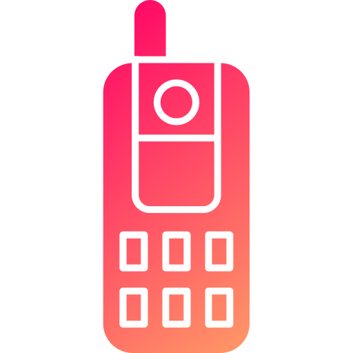 Телефон Generic gradient fill иконка