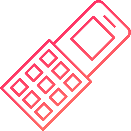 mobiltelefon Generic gradient outline icon