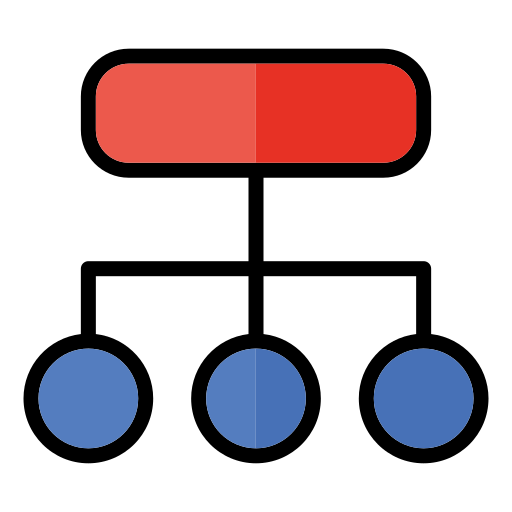 flujo de trabajo Generic color lineal-color icono