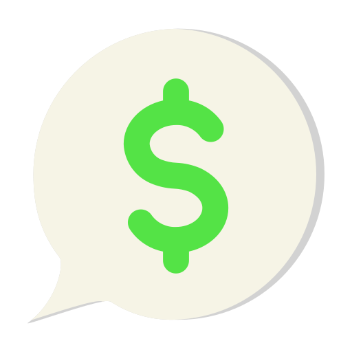 Разговор о деньгах Generic color fill иконка