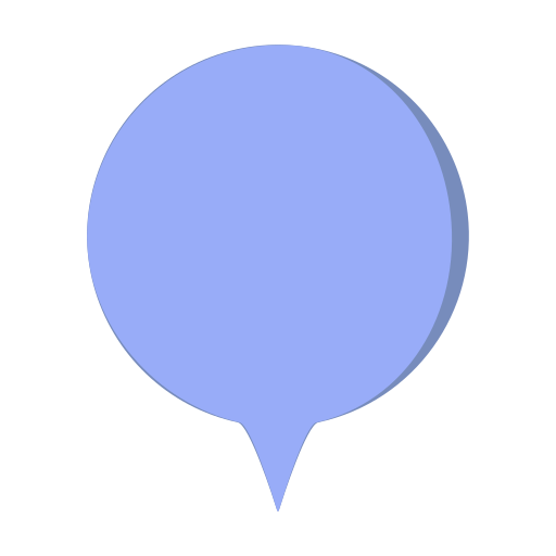 Chat Bubble Generic color fill icon