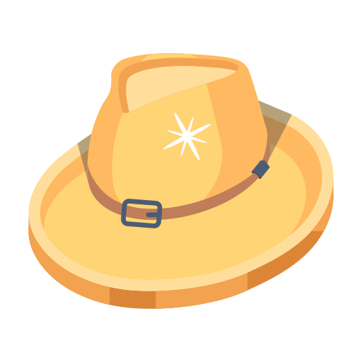 chapéu de caubói Generic color fill Ícone