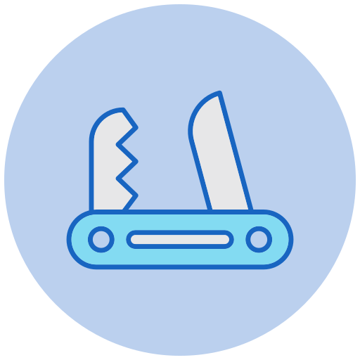 taschenmesser Generic color lineal-color icon