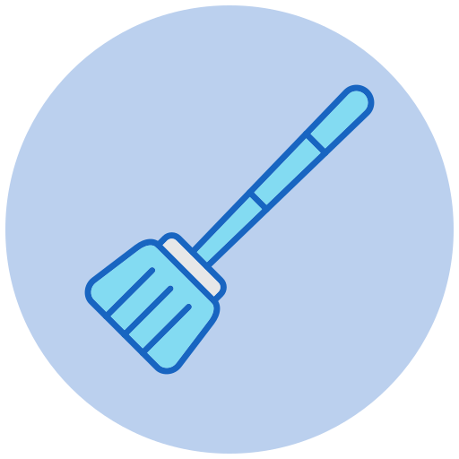 spazzola per la pulizia Generic color lineal-color icona