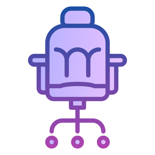 stoel Generic gradient lineal-color icoon