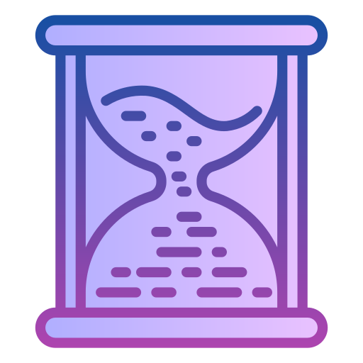 Hourglass Generic gradient lineal-color icon