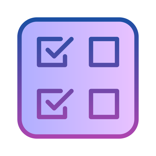 Check list Generic gradient lineal-color icon