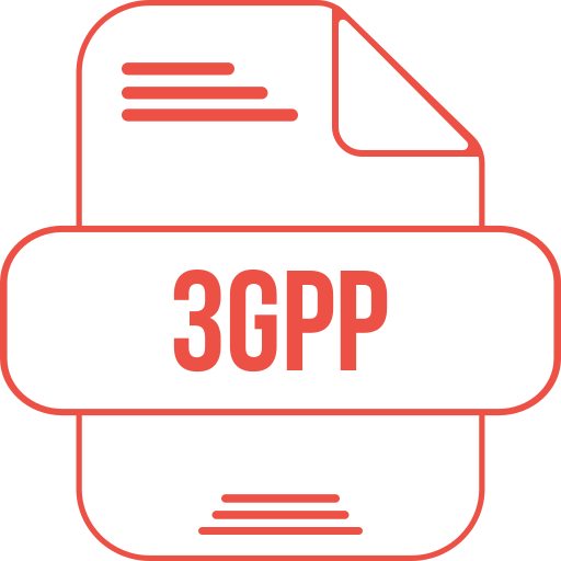 3gpp Generic color outline icon