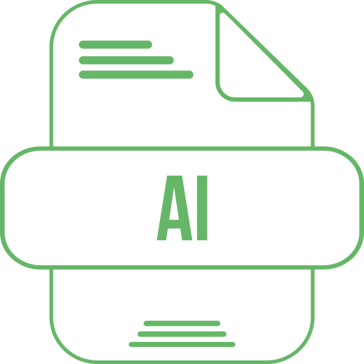 aiファイル Generic color outline icon