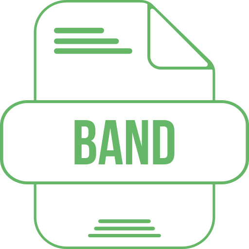 Band Generic color outline icon