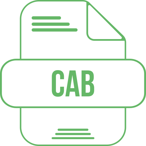cab файл Generic color outline иконка