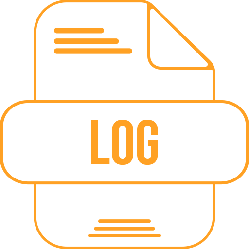 logbestand Generic color outline icoon