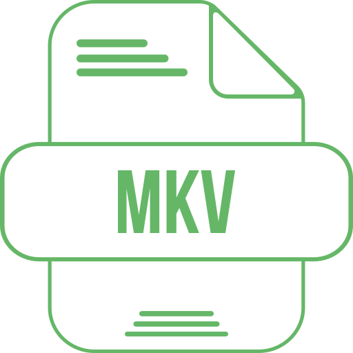 mkv Generic color outline icono