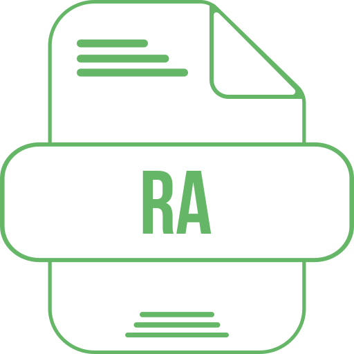 raファイル Generic color outline icon