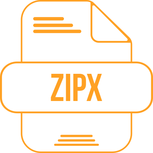 zipx Generic color outline ikona