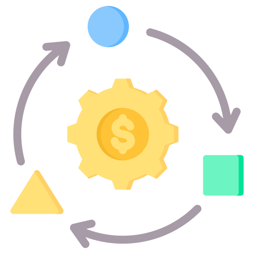 Business Model Generic color fill icon