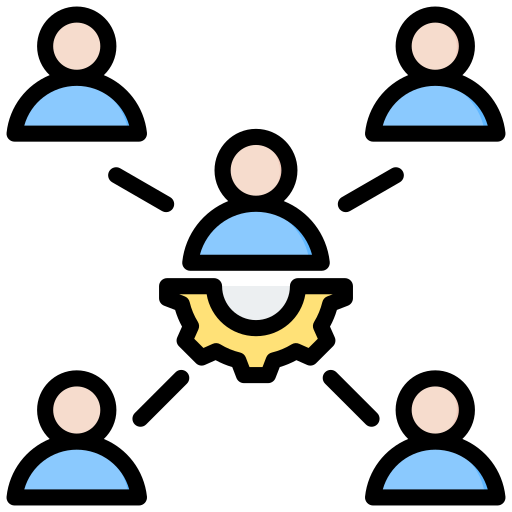 관계 Generic color lineal-color icon