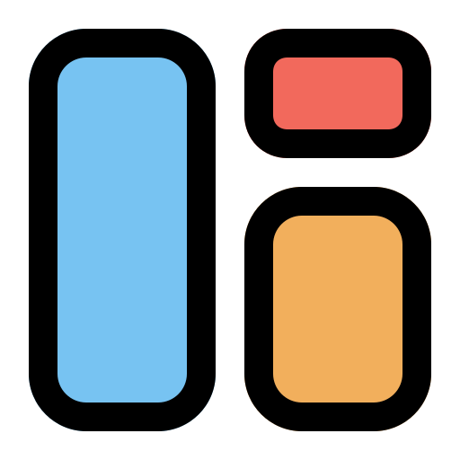 la grille Generic color lineal-color Icône