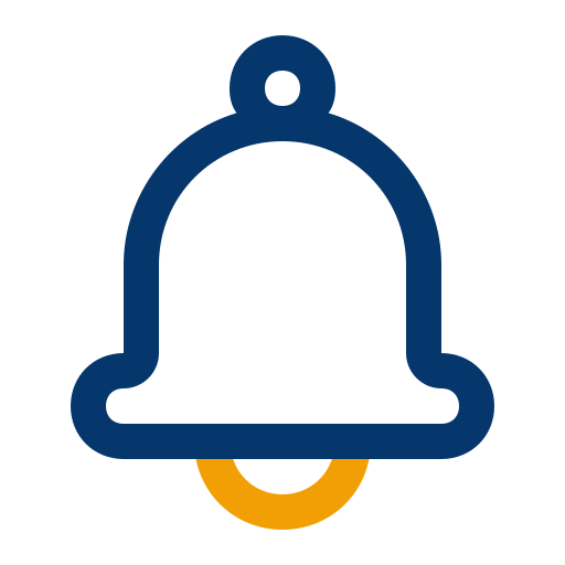 Notification bell Generic color outline icon