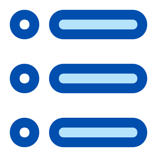 lister Generic color lineal-color Icône