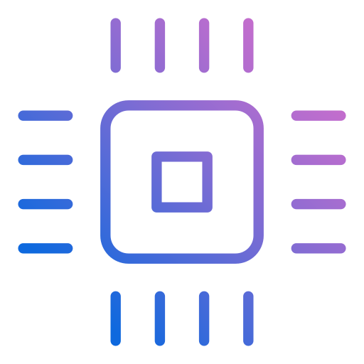 칩 Generic gradient outline icon