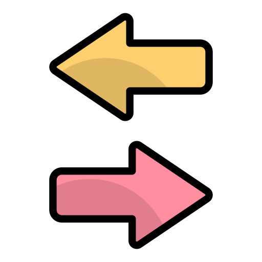 pfeile Generic color lineal-color icon