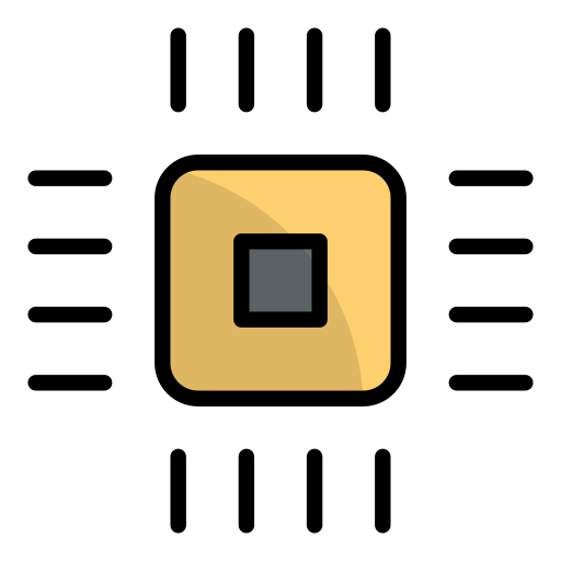Chip Generic color lineal-color icon