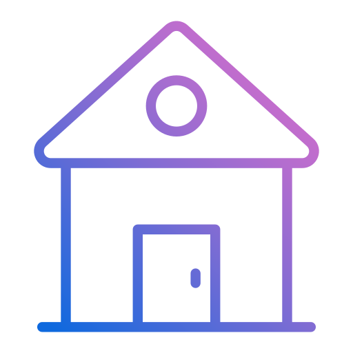 casa Generic gradient outline icono