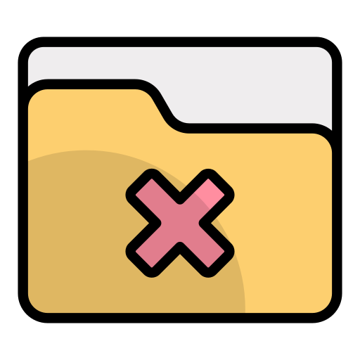 Remove Folder Generic color lineal-color icon