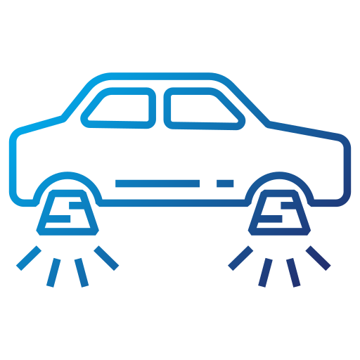 Flying car Generic gradient outline icon