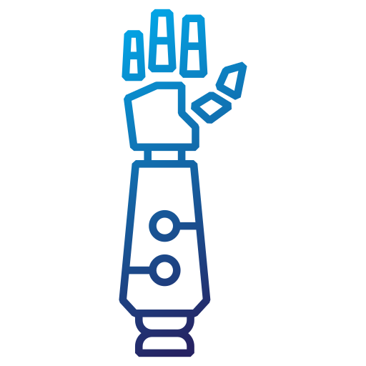 Robot arm Generic gradient outline icon