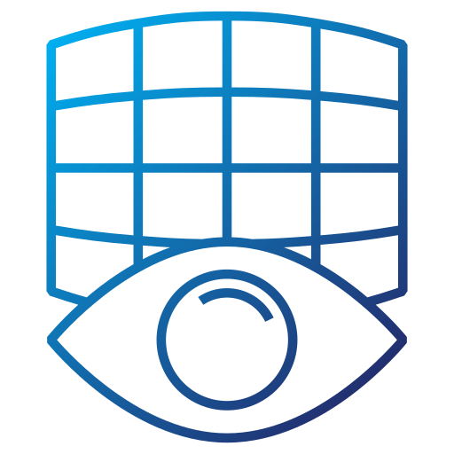 Eye Generic gradient outline icon