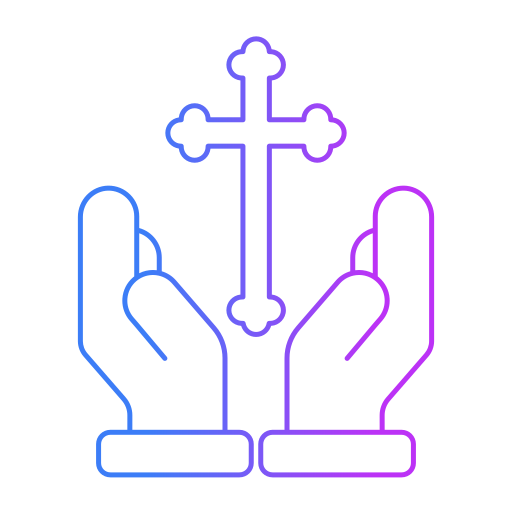Christian Generic gradient outline icon