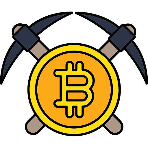 bitcoin Generic color lineal-color icono