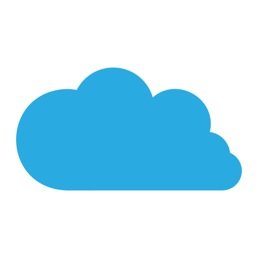 Cloud Generic color fill icon