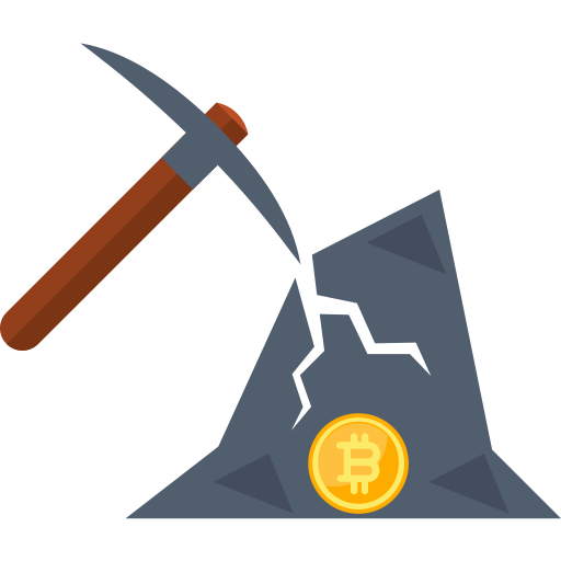 kopalnia bitcoinów Generic color fill ikona