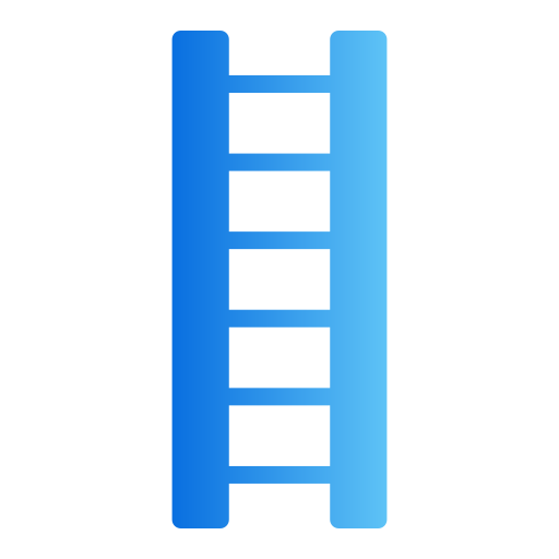 Лестница Generic gradient fill иконка