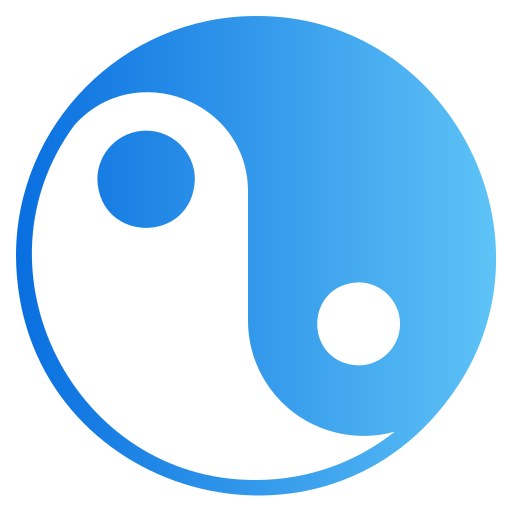 yin Generic gradient fill ikona