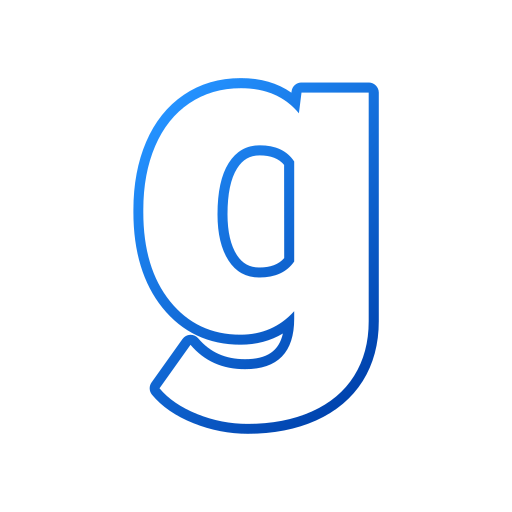 Буква г Generic gradient outline иконка
