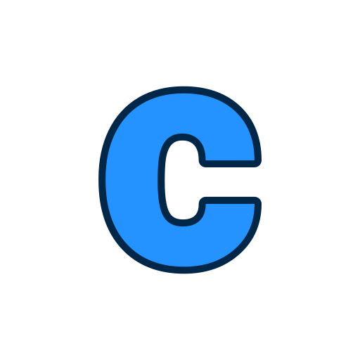 Letter C Generic color lineal-color icon