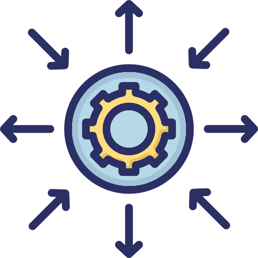 Cog Generic color lineal-color icon