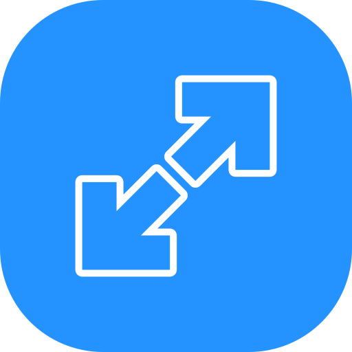 Expand arrows Generic color fill icon