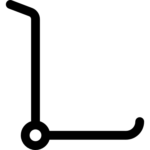 carrinho Basic Rounded Lineal Ícone