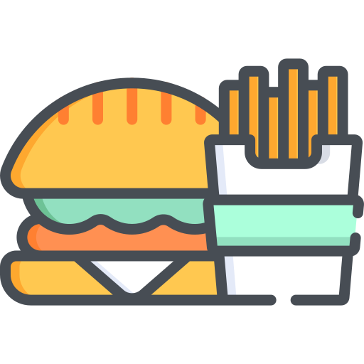 fast food Special Bicolor ikona