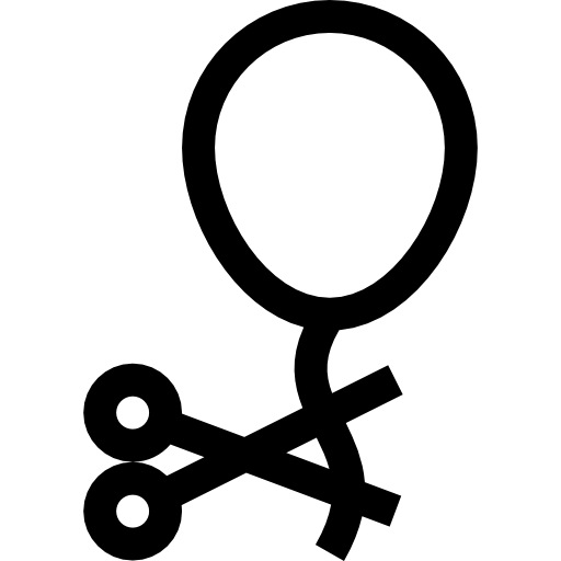 風船 Basic Straight Lineal icon